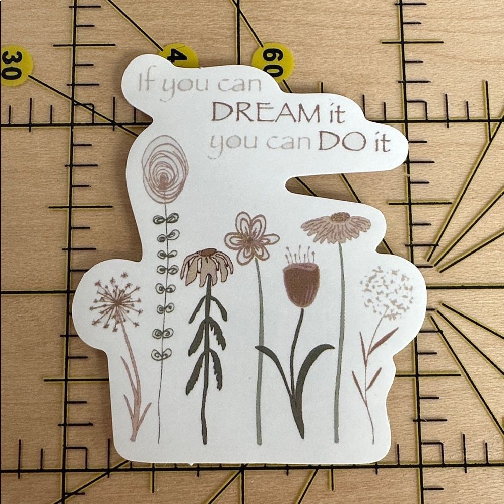 💜13/$13 +Bundle Sticker Sale | If you can dream it you can do Waterproof Sticker - Picture 1 of 6